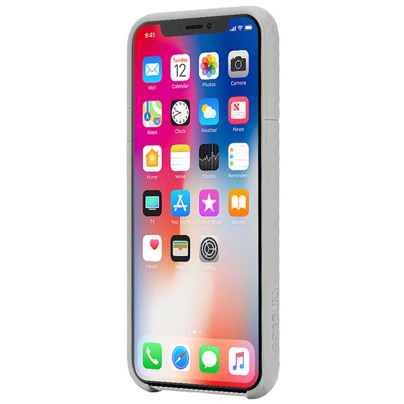 Incase Pop Case - Etui iPhone Xs / X (Clear/Slate) - obrazek 4