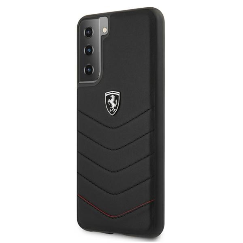 Ferrari Off Track Quilted - Etui Samsung Galaxy S21+ (black) - obrazek 2
