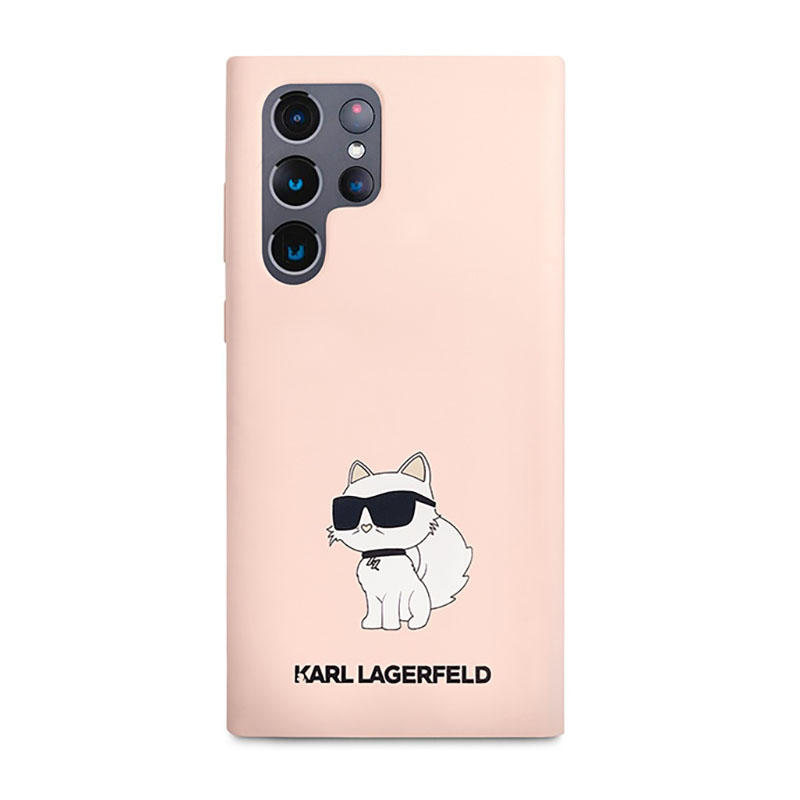 Karl Lagerfeld Silicone NFT Choupette - Etui Samsung Galaxy S23 Ultra (różowy) - obrazek 3